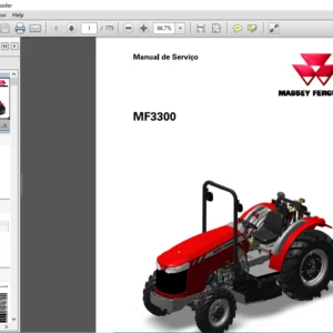 Massey Ferguson SA MF3300 Manual de Servico - PDF DOWNLOAD ( PORTUGUESE )