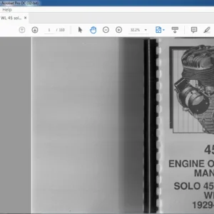 1929-1952 Harley Davidson 45 solo Service Manual  - PDF DOWNLOAD