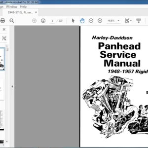 1948-1957 HARLEY DAVIDSON PANHEAD SERVICE MANUAL
