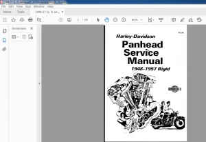 1948-1957 Harley Davidson Service Manual - PDF DOWNLOAD