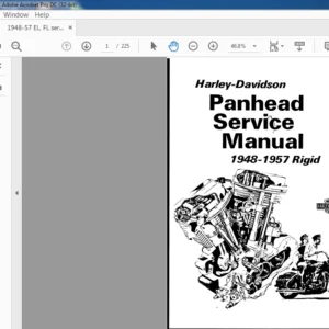 1948-1957 Harley Davidson Service Manual - PDF DOWNLOAD