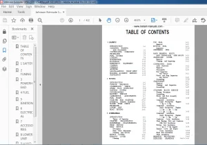 1956-1970 Johnson Evinrude SERVICE MANUAL