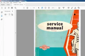 1958-1959 Harley Davidson MOTOR Service Manual - PDF DOWNLOAD