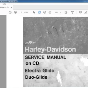 1959-1969 HARLEY DAVIDSON ELECTRA DUO SERVICE MANUAL