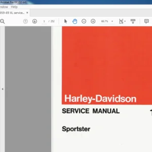 1959-1969 Harley Davidson Service Manual - PDF DOWNLOAD