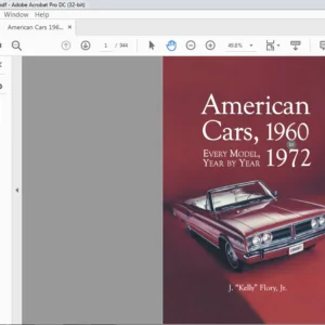 1960-1972 AMERICAN CARS MANUAL