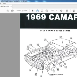 1969 CAMARO FACTORY ASSEMBLY MANUAL - PDF DOWNLOAD