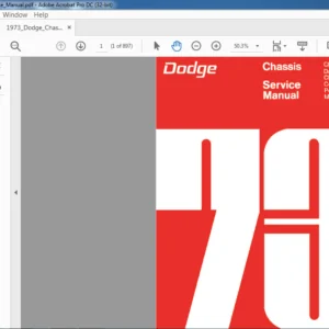 1973 Dodge Chassis Service Manual - PDF DOWNLOAD
