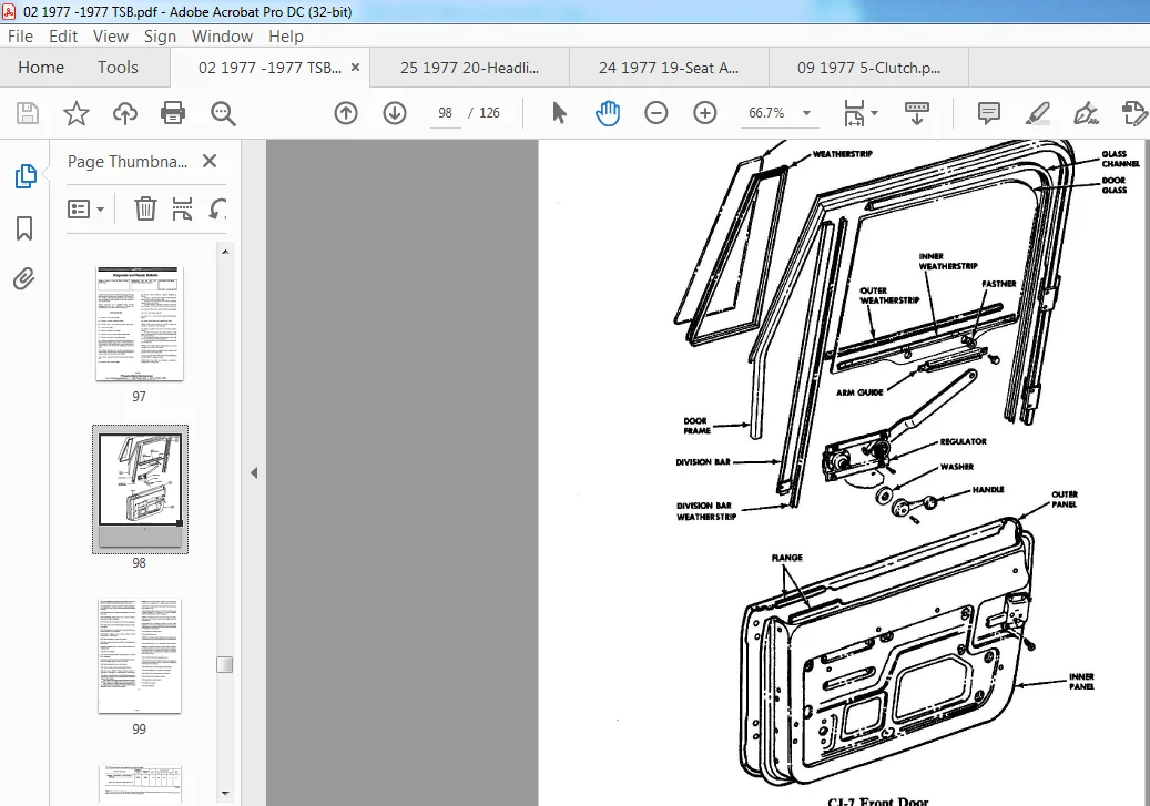 1977-1982 Jeep Technical Diagnosis & Repair Bulletin Manual - PDF DOWNLOAD - Image 4