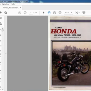 1978-1981.HONDA 400-450cc TWINS SERVICE MANUAL - PDF DOWNLOAD