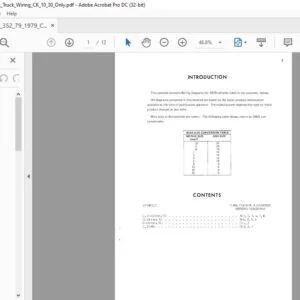 1979 Chevrolet Light Truck Wiring Diagram Manual