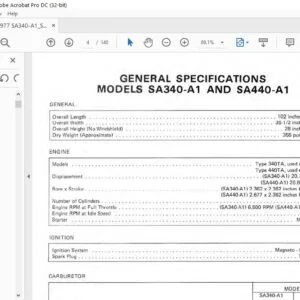 1979 yamaha SRX440 snowmobile Service Manual