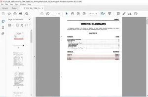 1986 CHEVROLET LIGHT DUTY TRUCK WIRING MANUAL - PDF DOWNLOAD (1)