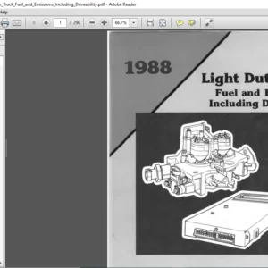 1988 x8836 GMC Light Duty Truck Service Manual - PDF DOWNLOAD
