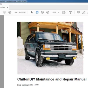 1991-1999 Ford explorer service-manual