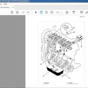 1996 Kia Mentor Sephia Workshop Manual