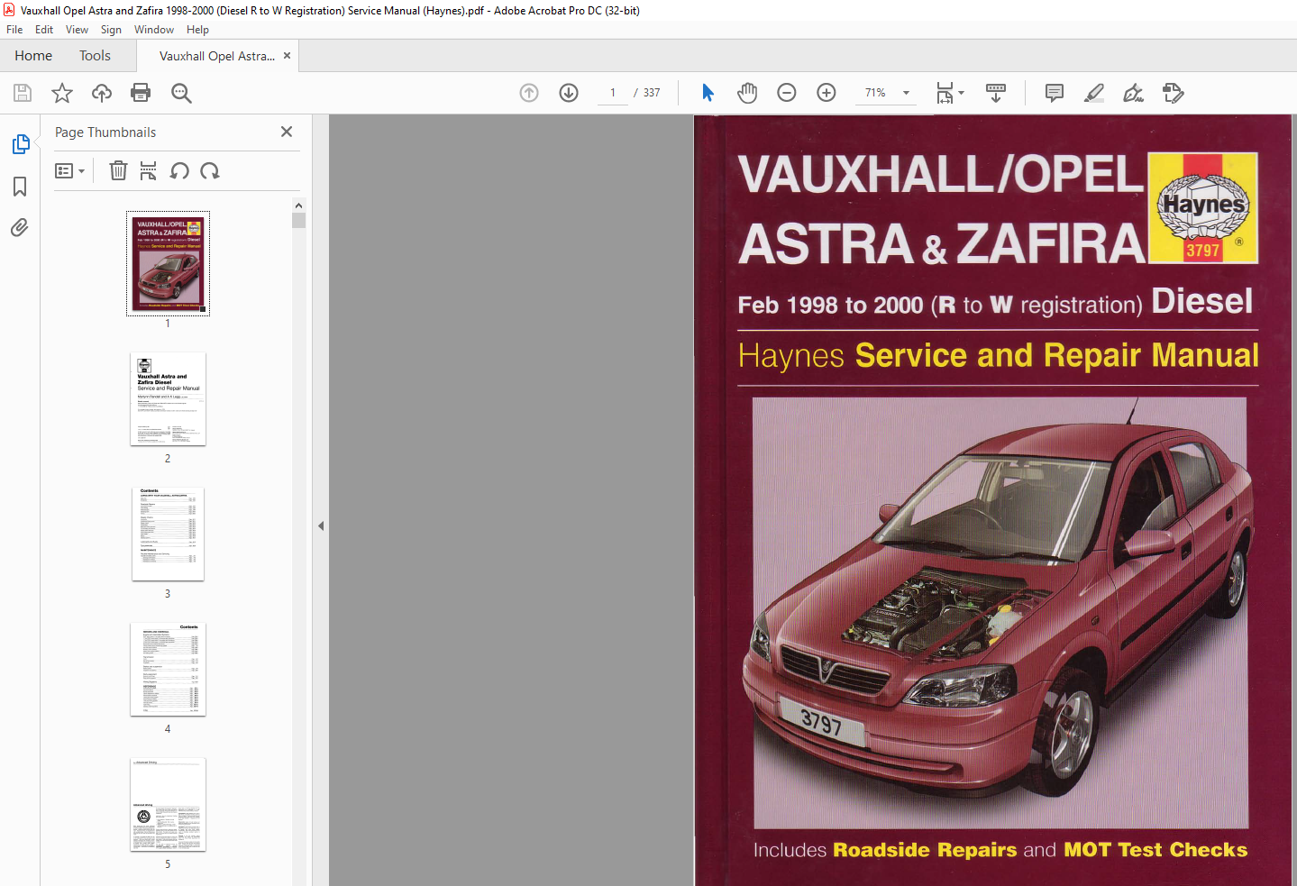 20002003 Vauxhall & Opel Corsa Service Repair Manual PDF DOWNLOAD