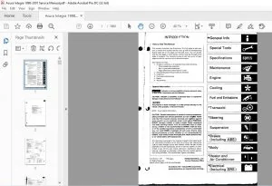 1998-2001 Acura Integra Service Manual