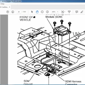 1998 Cadillac Seville SLS Service Manual - PDF DOWNLOAD