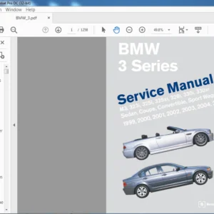 1999-2005 BMW 3 SERIES SERVICE MANUAL