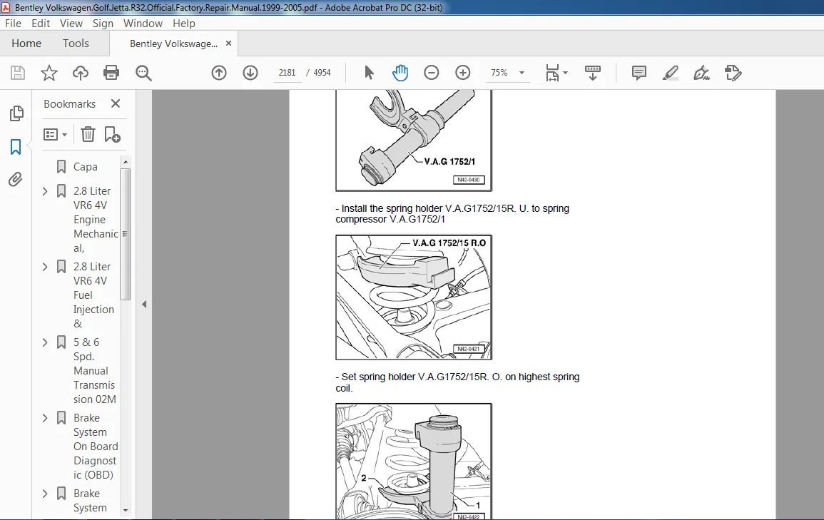 1999-2005 VOLKSWAGEN JETTA GOLF GTI SERVICE MANUAL - PDF DOWNLOAD