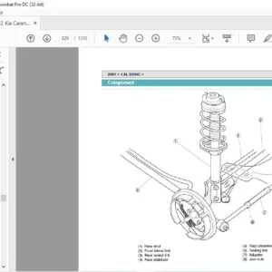 2000-2002 Kia Carens SERVICE MANUAL