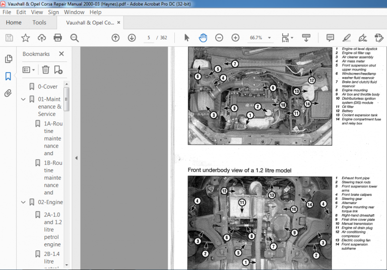 2000-2003 Vauxhall & Opel Corsa Service Repair Manual - PDF DOWNLOAD ...