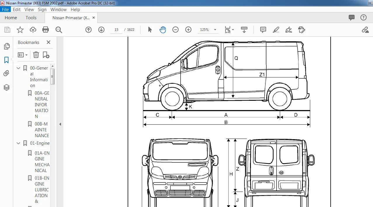 2001-2006 Nissan Primastar (X83) Service Manual - PDF DOWNLOAD 2001-2006 Nissan Primastar (X83) Service Manual - PDF DOWNLOAD