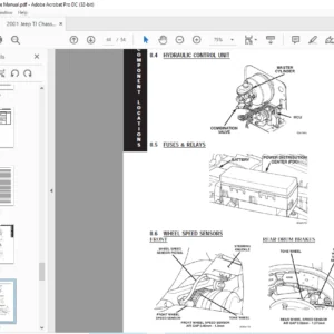 2001 Jeep Wrangler TJ Chassis Service Manual - PDF DOWNLOAD