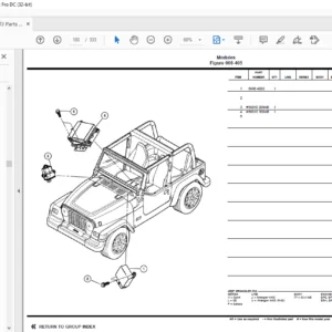 2001 Jeep Wrangler TJ Parts Catalog Manual - PDF DOWNLOAD
