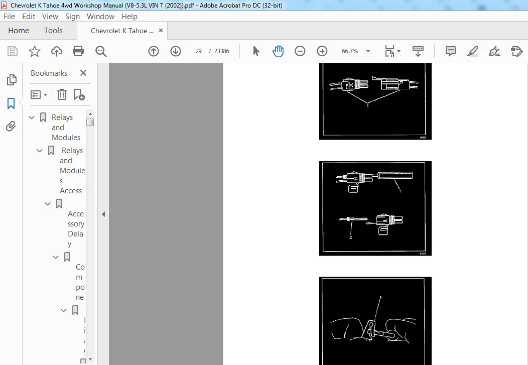 2002 Chevrolet K Tahoe 4wd V8-5.3L VIN T Workshop Manual - PDF DOWNLOAD - Image 3