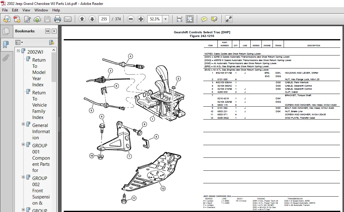 2002 Jeep Grand Cherokee WJ Service Manual - PDF DOWNLOAD - Image 3