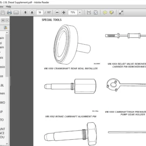 2002 Jeep Liberty KJ 2.5L-2.8L Diesel Supplement - PDF DOWNLOAD