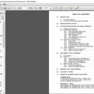 2002 Jeep Liberty KJ Diesel Performance Service Manual - PDF DOWNLOAD