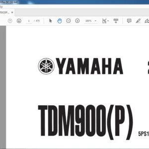 2002 YAMAHA TDM900 (P) SERVICE MANUAL  - PDF DOWNLOAD