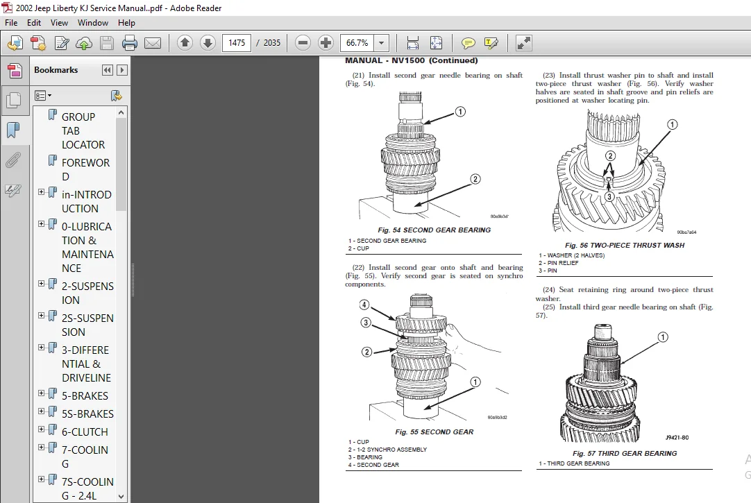 2002 Jeep Liberty KJ Service Manual 2002 Jeep Liberty KJ Service Manual