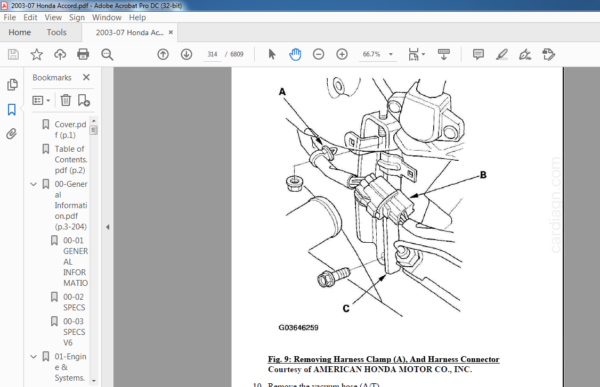 2003-2007 HONDA ACCORD SERVICE MANUAL - HeyDownloads - Manual Downloads