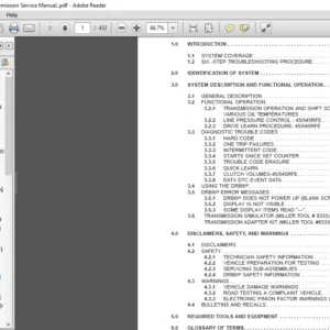 2003 Jeep Liberty KJ Transmission Service Manual - PDF DOWNLOAD