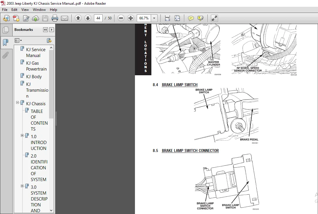 2003 Jeep Liberty KJ Parts List Manual - PDF DOWNLOAD