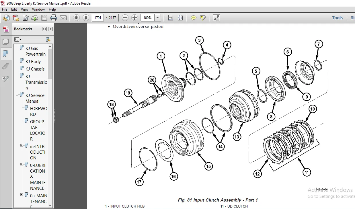 2003 Jeep Liberty KJ Service Manual - PDF DOWNLOAD 2003 Jeep Liberty KJ Service Manual - PDF DOWNLOAD