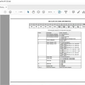2004 dodge-mercedes Sprinter Parts Manual