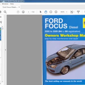 2005-2009 Ford Focus Diesel Owners Workshop Manual