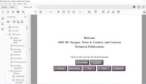 2005 CHRYSLER CARAVAN SERVICE MANUAL