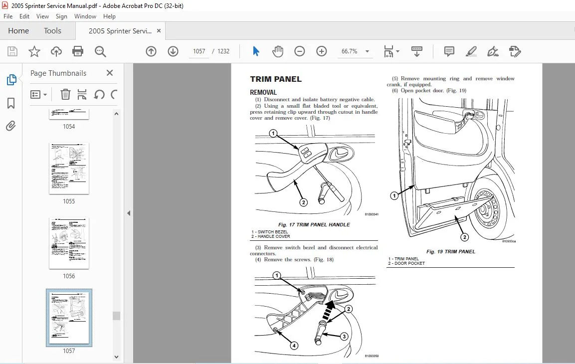 2005 dodge-mercedes Sprinter Parts Manual - Image 2