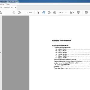 2008-2010 HONDA ACCORD SERVICE MANUAL