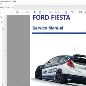 2008-2014 FORD FIESTA SERVICE MANUAL