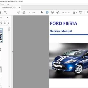 2010-2014 FORD FIESTA SERVICE MANUAL