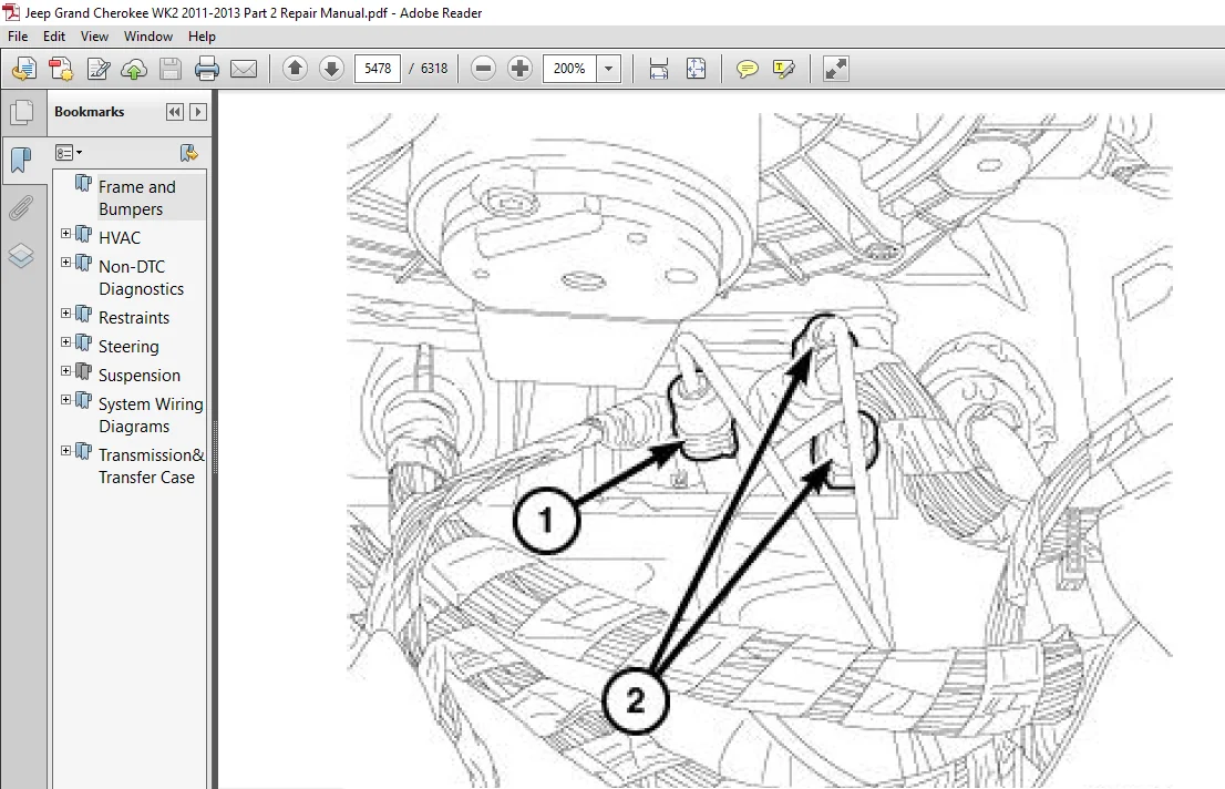 2011 Jeep Grand Cherokee WK2 Repair Manual - PDF DOWNLOAD - Image 4