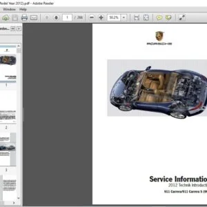 2012 PORSCHE 911 CARRERA 911 CARRERA S 991 SERVICE MANUAL