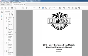 2013 Harley Davidson Dyna Models Electrical Diagnostic Manual